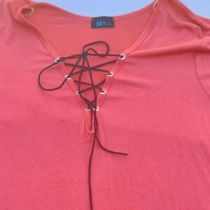 Sky Coral bodysuit   